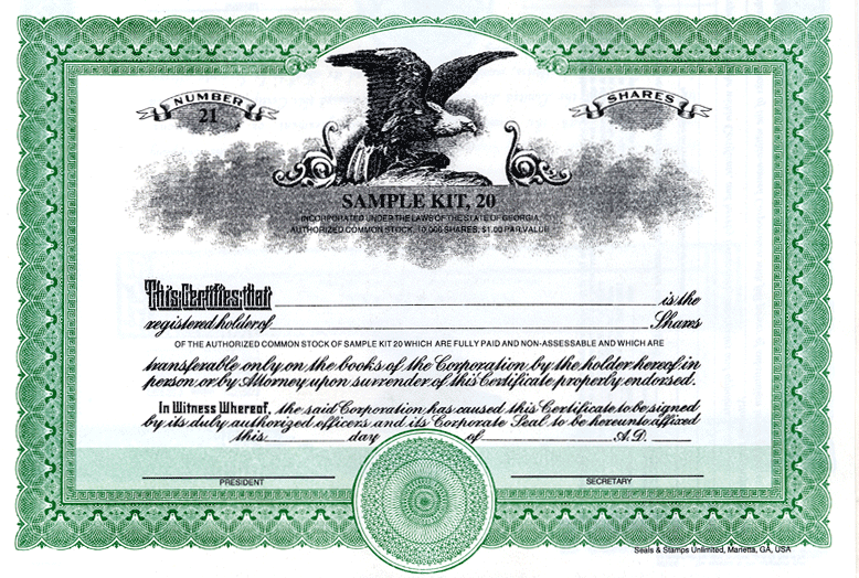 Duke 2 Certificates for Corporate Kit