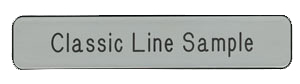 Classic Desk Sign insert