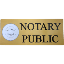 DECAL - Notary Public Decal